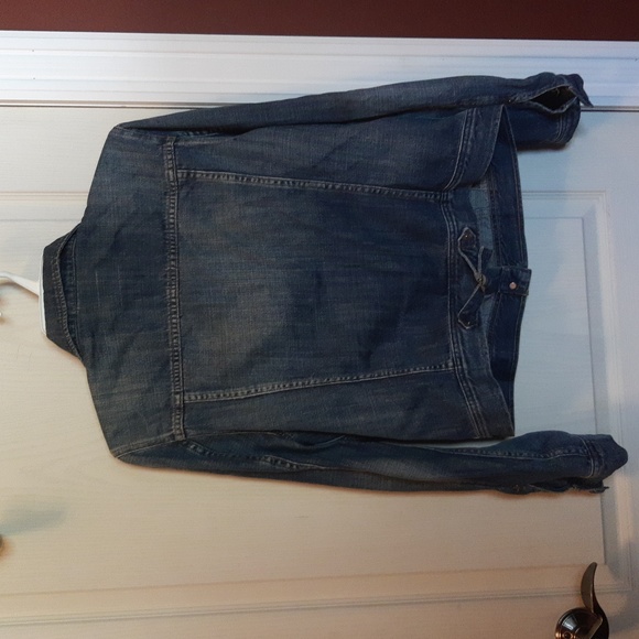 Sz XL J. Crew stone washed denim jacket - Picture 3 of 5
